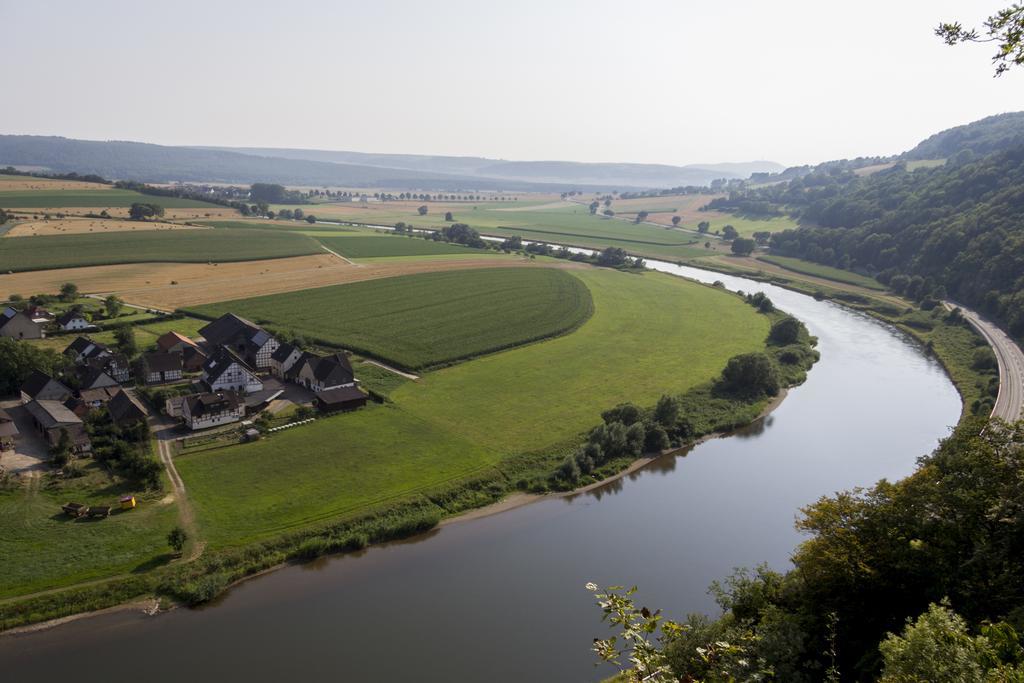 Domizil Im Weserbergland Dolme Buitenkant foto